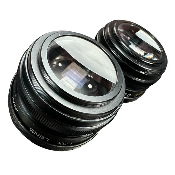 Ambico Video Lens Set V-3100 Telephoto 1.5X and V-3100 Wide Angle 0.5X - Picture 3 of 3